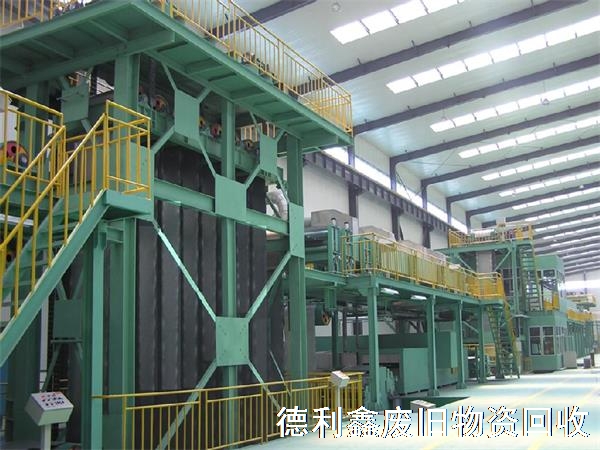 鍍鋅生產(chǎn)線回收，彩圖流水線設備回收